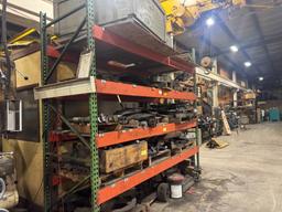 Pallet Racking & Contents-Chucks, Material & More