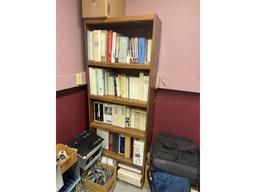Contents of Room-(11) File Cabinets, 8' Conference Table, Shelf, Wood Drawers,
