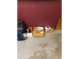Contents of Room-(11) File Cabinets, 8' Conference Table, Shelf, Wood Drawers,