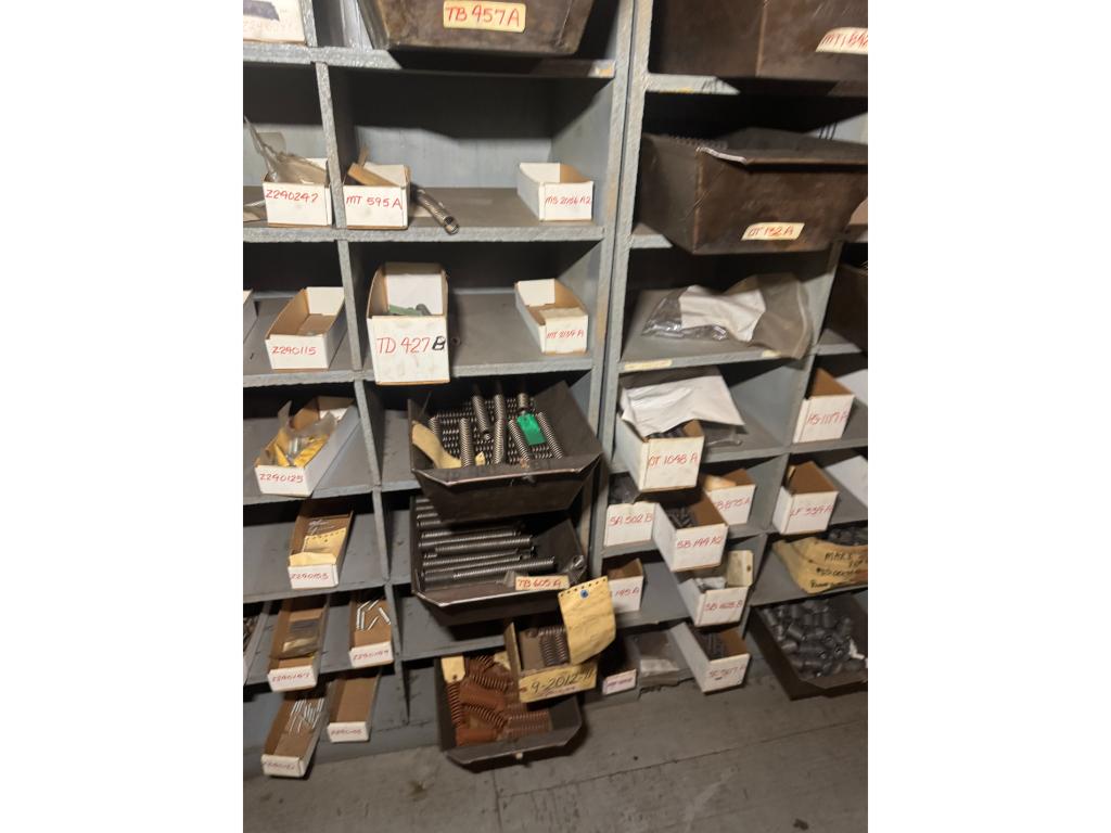 (2) Wood Shelves W/ Spring Inventory
