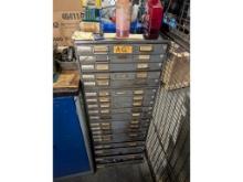 51" Tall Cabinet w/ Tooling & Supply