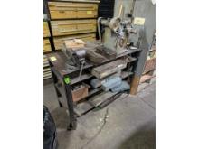 4' Wide Steel Workbench w/ Supply