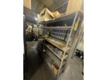 8' Wide Shelf w/ Honing Stone Sets, Tools