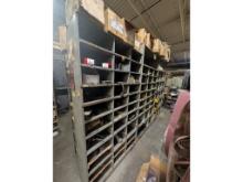 3 Shelves w/ Tools, Letter & Number Punches, Misc