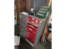 2 Cabinets, Various Hardware, Tooling,