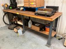 8'x30" Work Bench