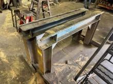 (2) 61" Metal Saw Horses