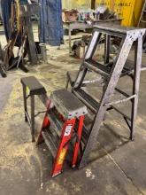 (4) Various Brand Step Stools