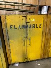 64"x48" Heavy Duty Cabinet W/ Paint Supplies