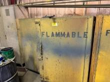 63"x73" Heavy Duty Cabinet & Lockers W/ Contents