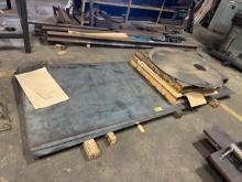 (3) 10'x4' Steel Sheets & (3) 43" Sheets