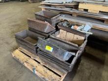 (60) Metal Storage/Parts Bins 11"x18"