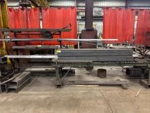 5' Material Rack, 120" Conveyor Section & Material