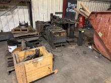 Various Welders, Material, Scrap Bin & More