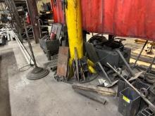 Tool Box, Machine Skates, Patton Shop Fan & Misc. Material