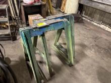 (2) 26" Metal Saw Horses