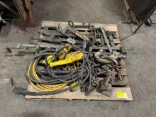 Various Clamps, Corded DeWalt Tools, Chain Sling & More