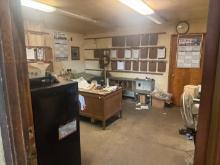 Office Contents-Desks, File Cabinets & Shelves