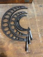 (3) Various Size Micrometers