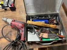 Milwaukee Corded Drill, Allen Key Sets, Hammer, Pliers