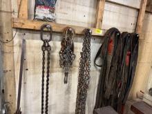 Various Chains, Slings & Lifting Straps