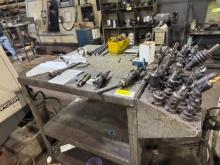 37"x37" Tooling Holder w/ Tools
