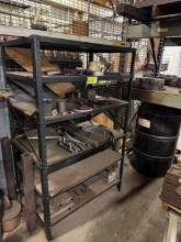 38" Steel Shelving Unit W/ Contents