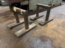 (2) 21" Steel Saw Horses