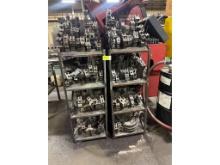 (2) Jaw Storage Shelves W/ Jaws