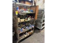 3' Rolling Shelf W/ Contents-Oil Seals & Bearings