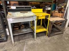 (3) Work Tables-2', 3', 34"