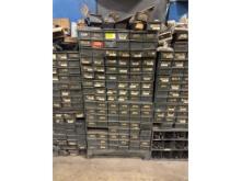 Hard Ware Storage W/ Machine Screws, Nuts, Washers & More