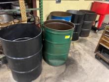 (5) 55 Gal. Steel Drums