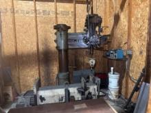 Rotary Drill Press & 1/2 Ton & Hoist