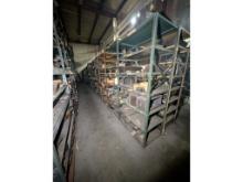 Large Assortment of Parts & Racking