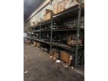 Pallet Racking W/ Contents-Large Amount of Steel, Cast Iron, Cast Aluminum