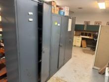 (3) Steel Cabinets W/ Electrical Components