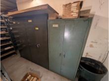 (3) Steel Cabinets W/ Hardware
