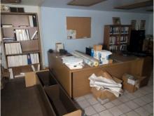 Desk & (3) Book Shelves