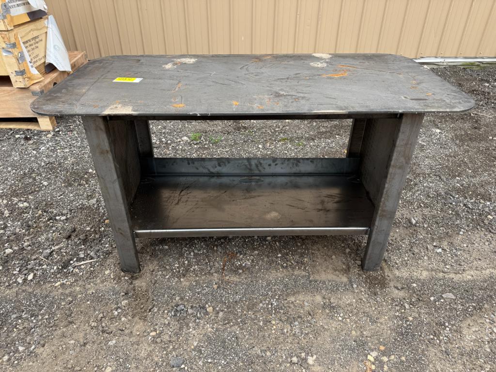 30" x 57" Steel Welding Table