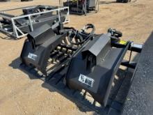72" Skid Steer Rock Grapple Bucket