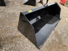84" Skid Steer Snow / Litter Bucket
