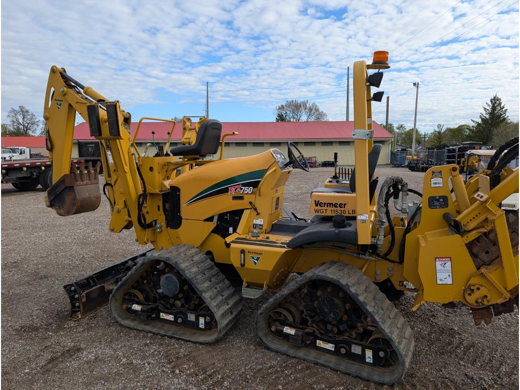 Vermeer RTX750 Trencher