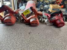 (3) Various Milwaukee Circular Saws