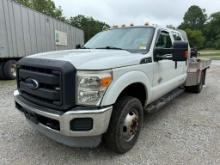 2013 Ford F350 Flatbed