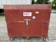 5'x55" Locking Job Box