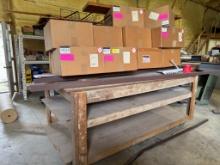 Wood Workbench w/ Misc. Lighting and Fascia