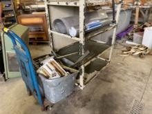 Shelf, Garden Hose, Plastic Sheeting, Scrap