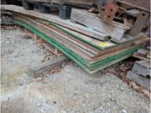 Sheets of OSB