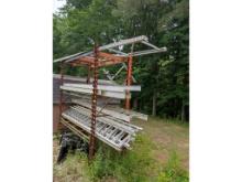 Pallet Rack w/ Cable Ladder Trays